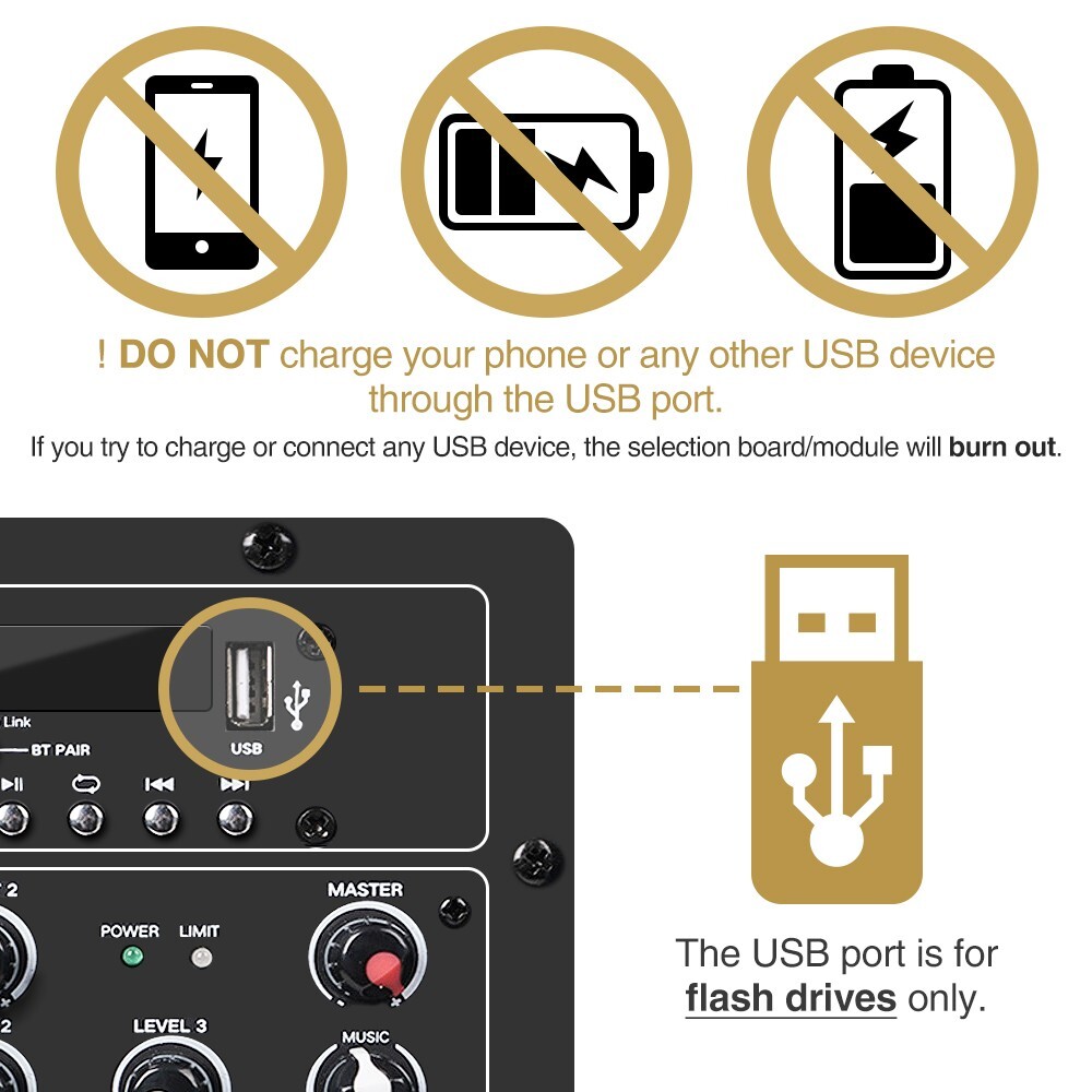 Sound Town Portable Line Array Column PA System w/h Sub Bass, Bluetooth CARPO-L1