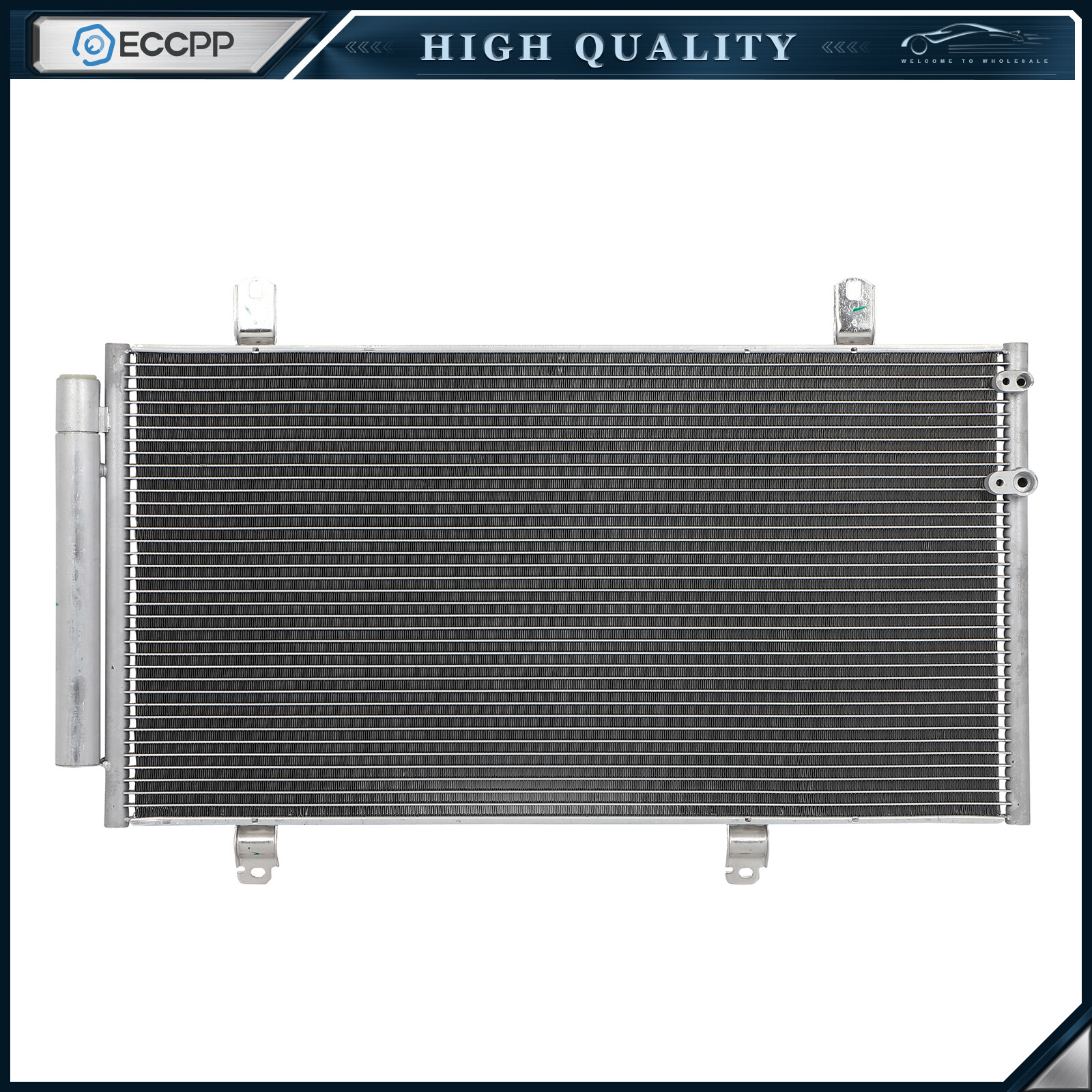 AC Condenser For Toyota Camry Avalon Lexus E350 2.4L 2.5L 2.7L L4 3.5L V6 AC3396