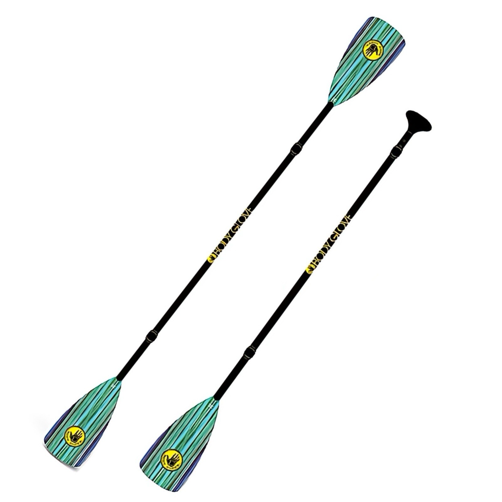 Kayak SUP Paddle - Adjustable 4-Piece, Floating, Lightweight (Body Glove)