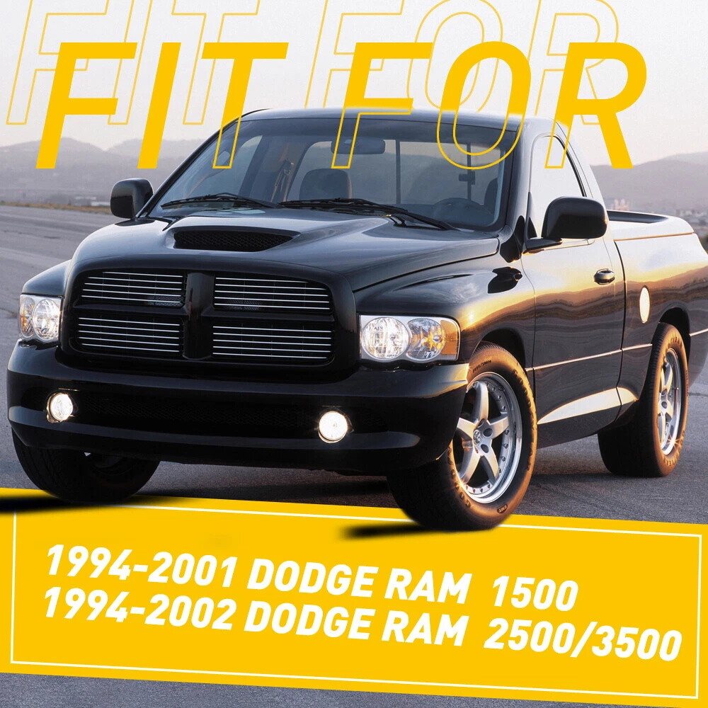 For 1994-2002 Ram 1500 2500 3500 LED License Plate Tag Light With Wire Harness