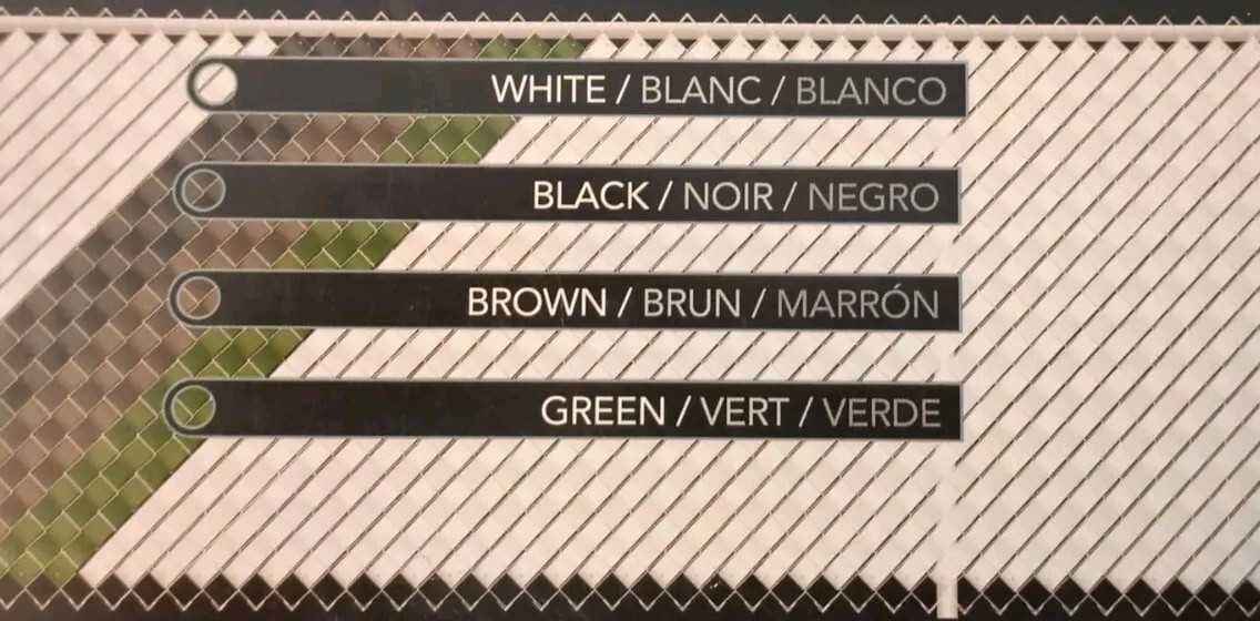 Privacy Weave For Chain Link Fence Green 250'