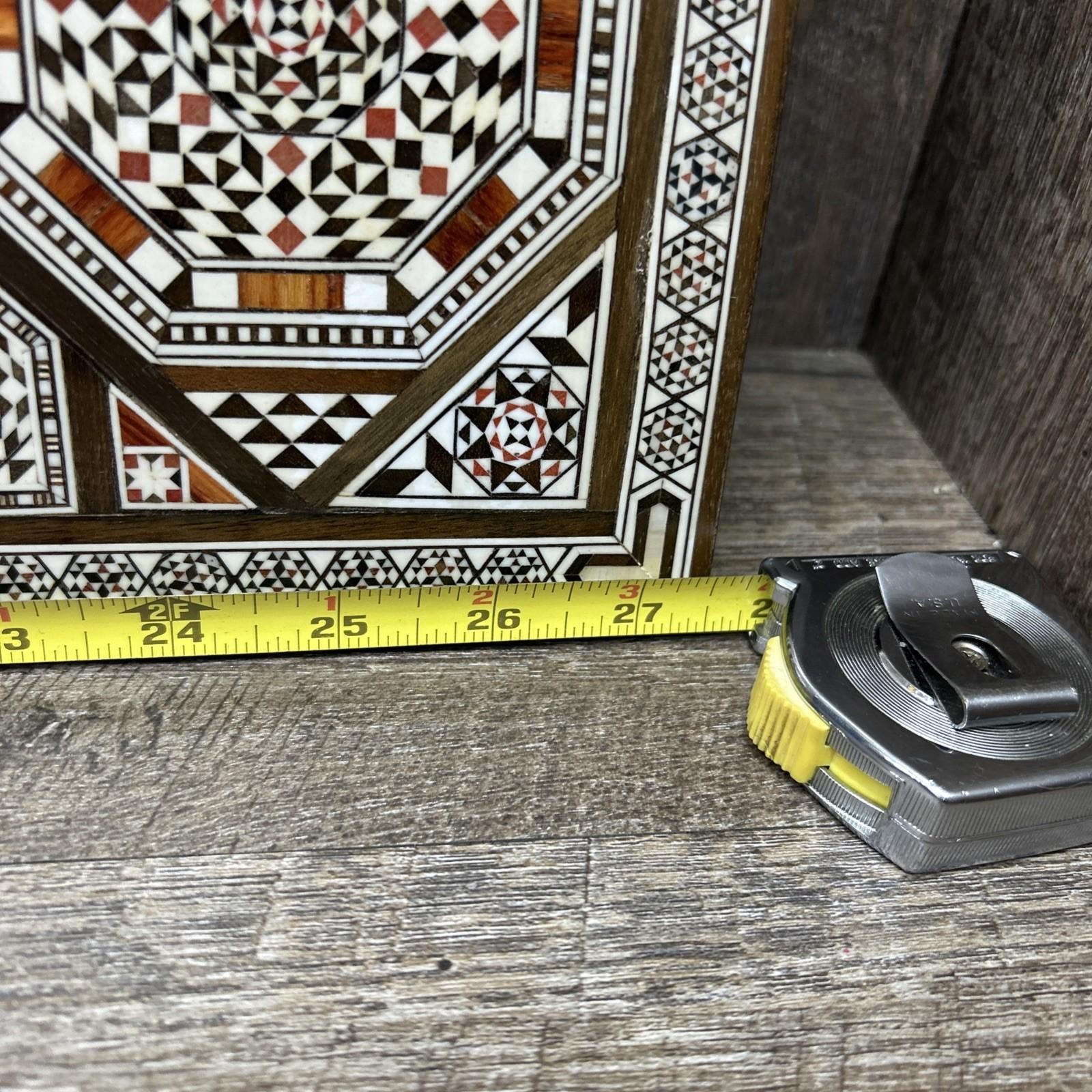 Large Khatam Desk Blotter / Pad Writing Surface