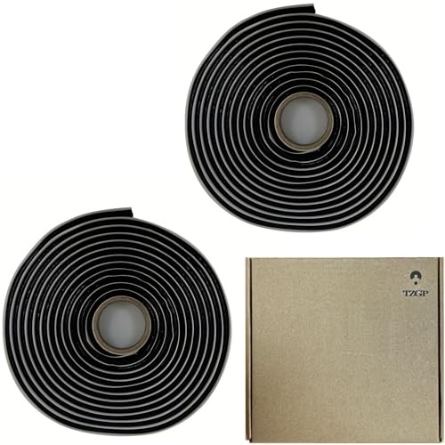 2Pcs 13 Ft Butyl Sealant Tape, Waterproof Butyl Rubber Sealant, 13ft x 1/4 in