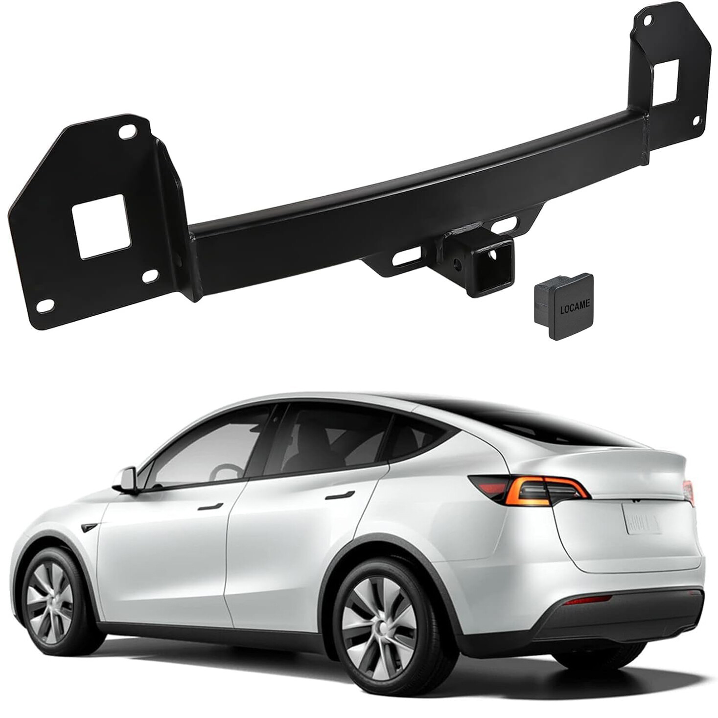 Class III Max-Frame Trailer Hitch Receiver 2" For 2020-2024 Tesla Model Y Steel