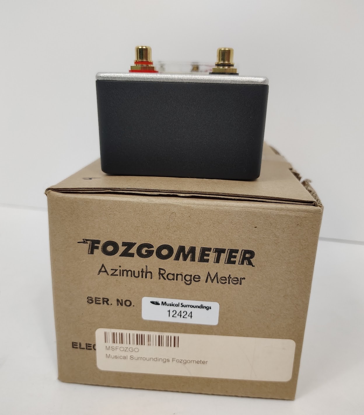 Musical Surroundings FOZGOMETER Azimuth Range Meter Signal Direction Indicator