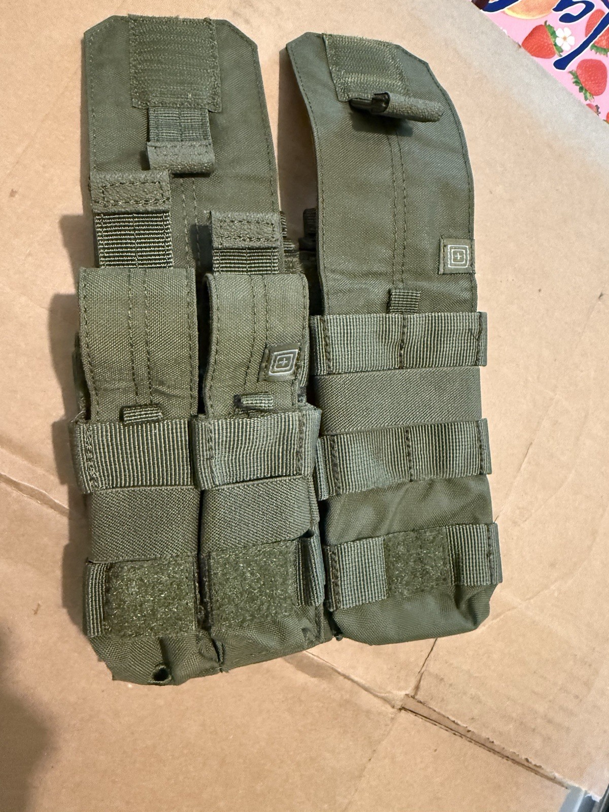 511 Tactical Double Mag Pouch 2.23/5.56 With Double Pistol Mag Pouch