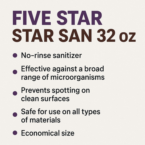 Five Star Five Star Star San 32 oz