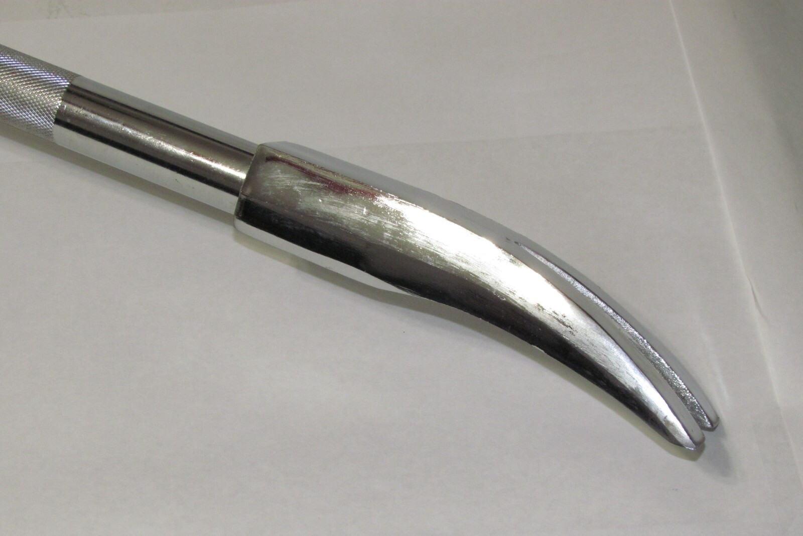 36" Hooligan Tool with Nickel Finish. Hardened High Carbon Steel. 11 Lbs – z1