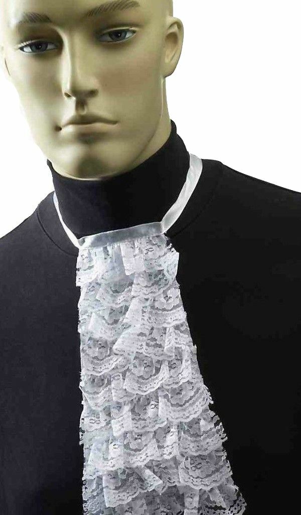 Colonial Jabot ONLY adult mens Halloween costume accessory