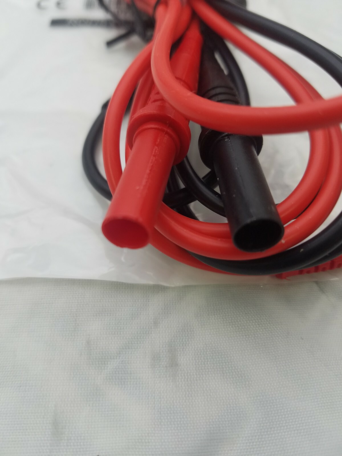 5908A Dmm Test Lead Set 48 " With Straight Plugs For Bench Meters 10Amp.