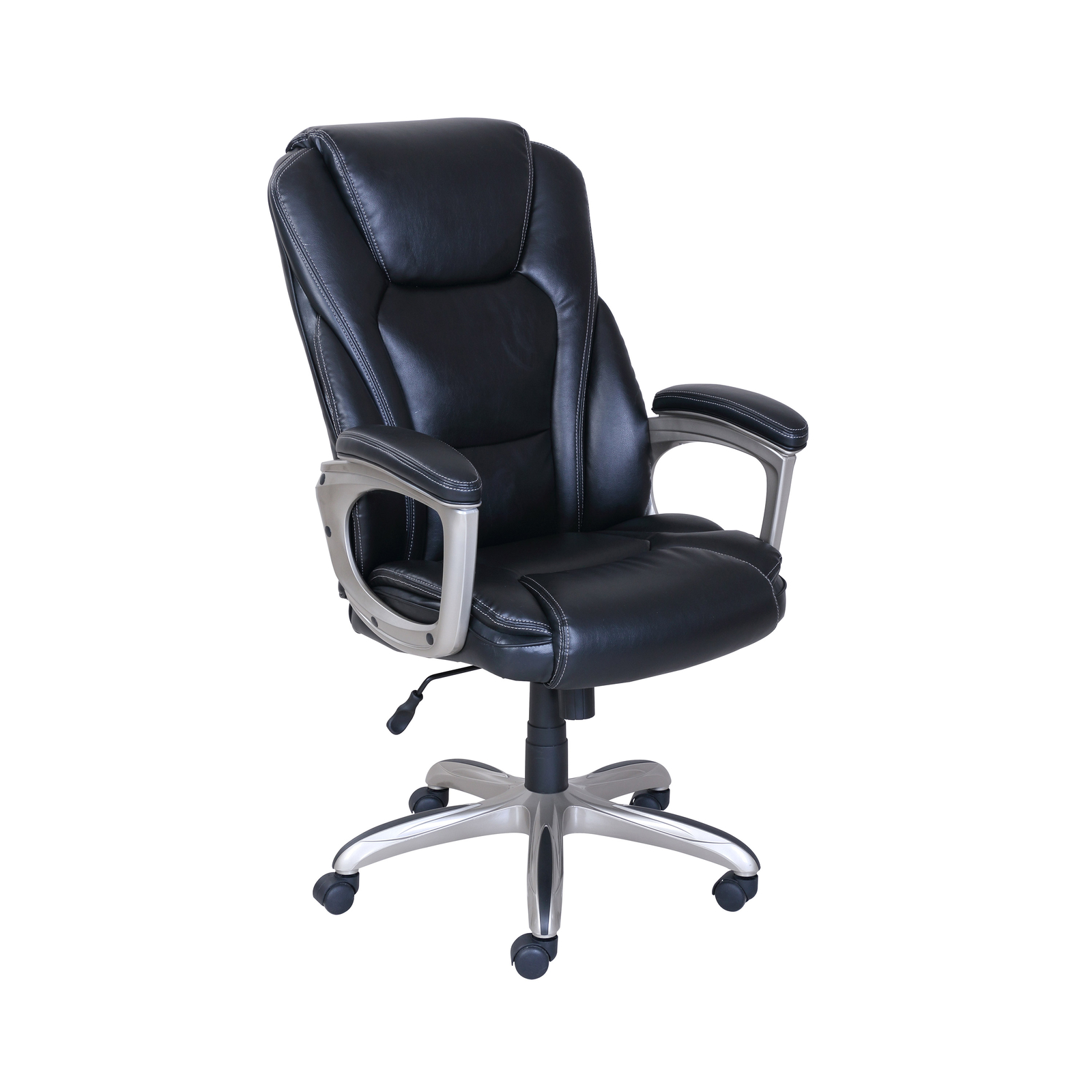 Serta Big and Tall Commercial Office Chair With Memory Foam BLACK UP TO 350LBS
