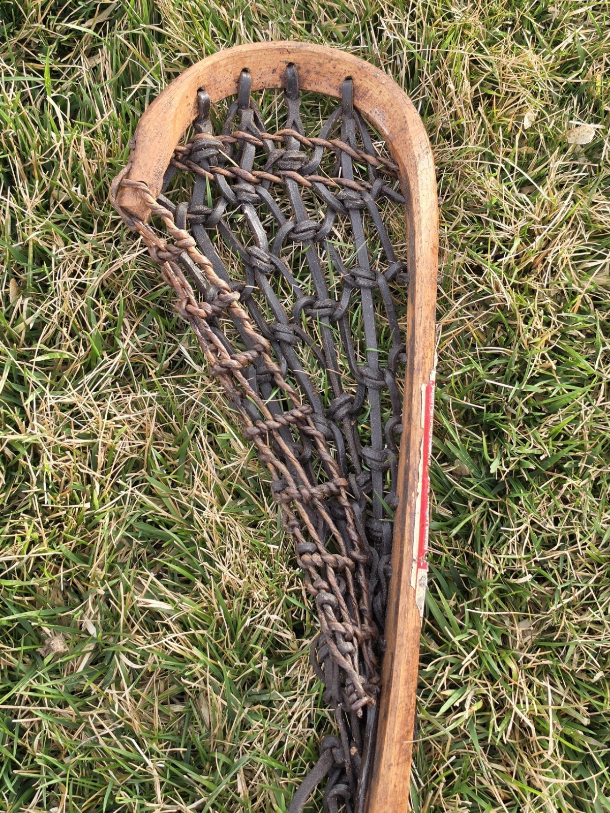 Handmade Vintage Lacrosse Stick Native American