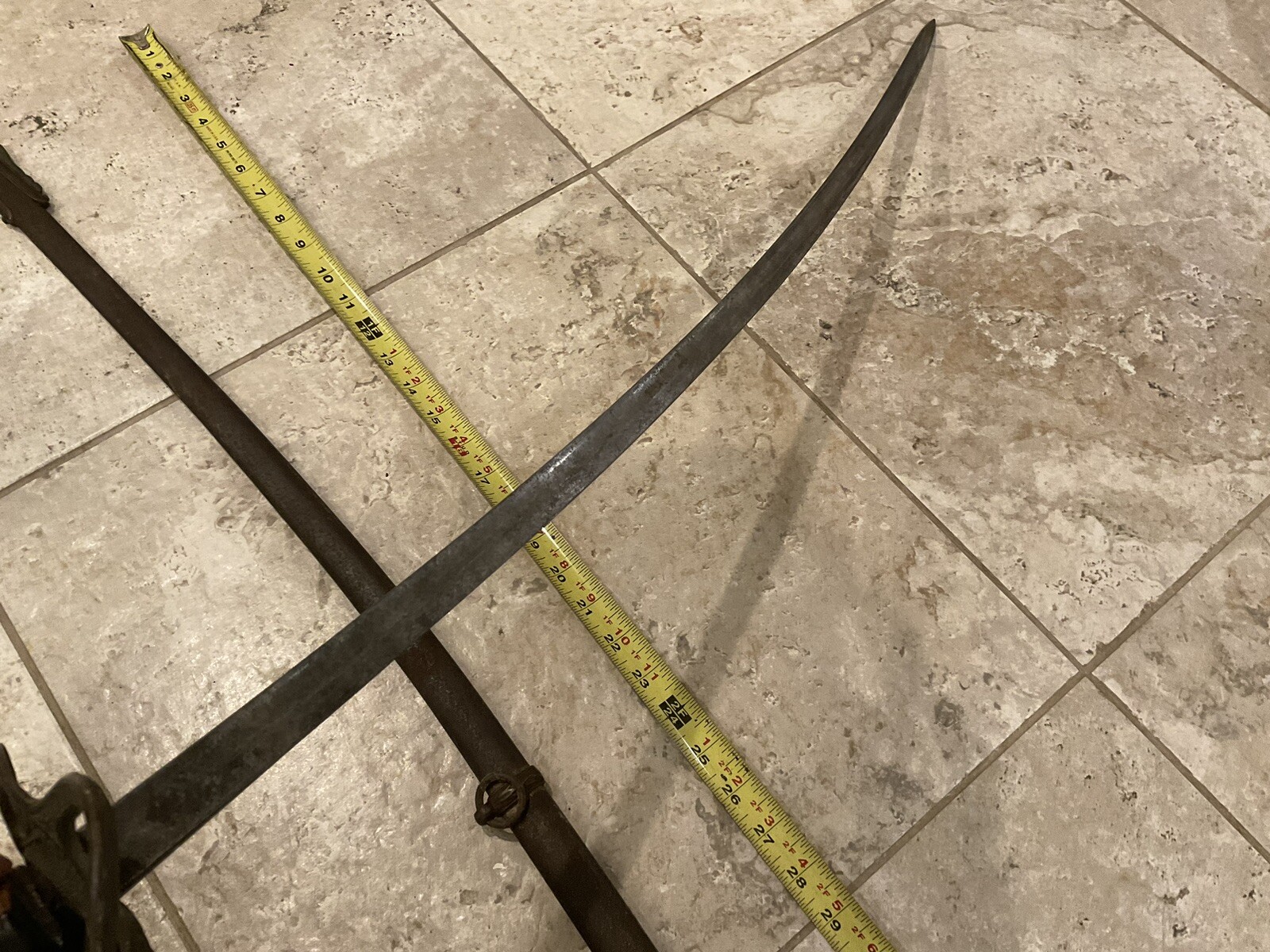 ORIGINAL INDIAN WARS 1800S CAVALRY SWORD SABER