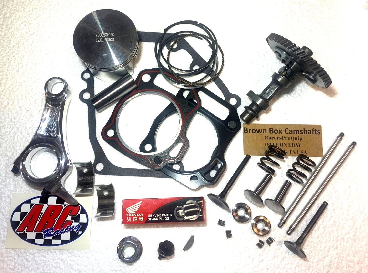 Predator 212 Non-Hemi Hi-Rev F1 Titanium 275 BrownBoxCams ARC Billet Rod Kit