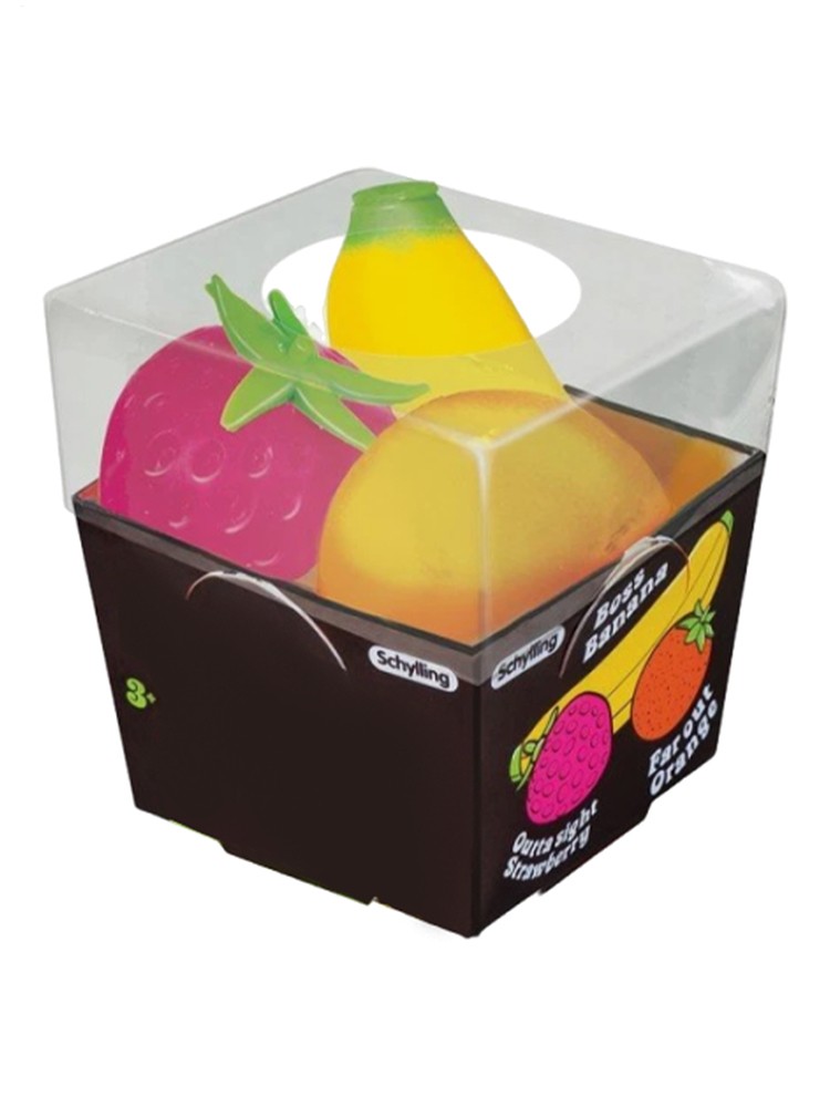 Schylling Nee Doh Groovy Fruit - Novelty Toy 2026 Squishy Toy NEEDOH Stress Ball