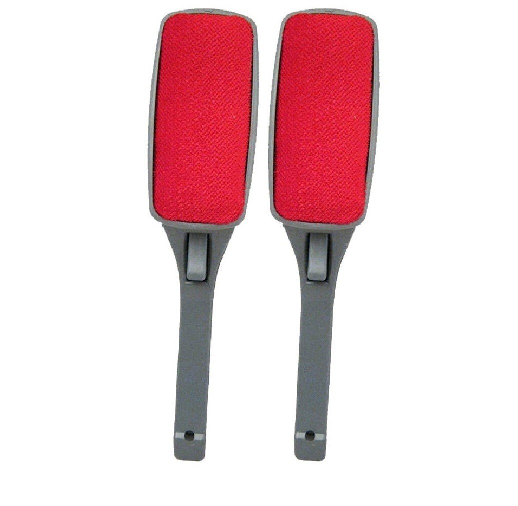 2 Pack Original SWIVEL MAGIC Lint BRUSH Clothes Fabric Pet Hair Dust Remover