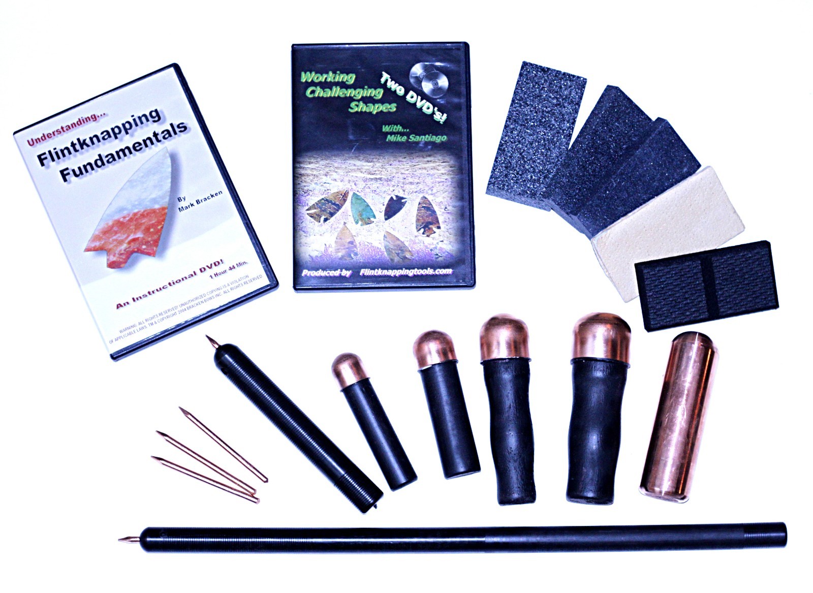 Mega Kit - Flint knapping tools, flintknapping, arrowheads, flaker, bopper,