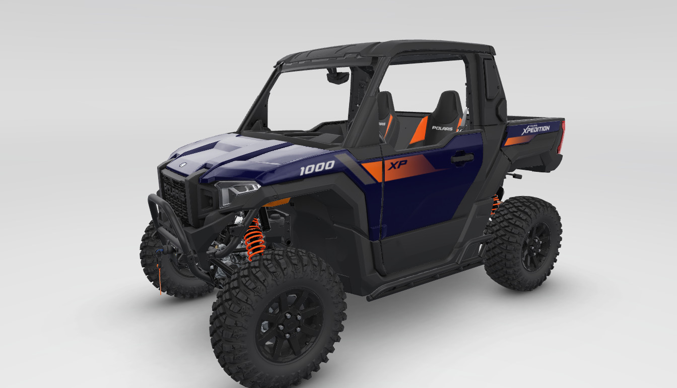 2024-2025 Polaris Xpedition HD Extreme Kick Out Rock Sliders 2884495-458