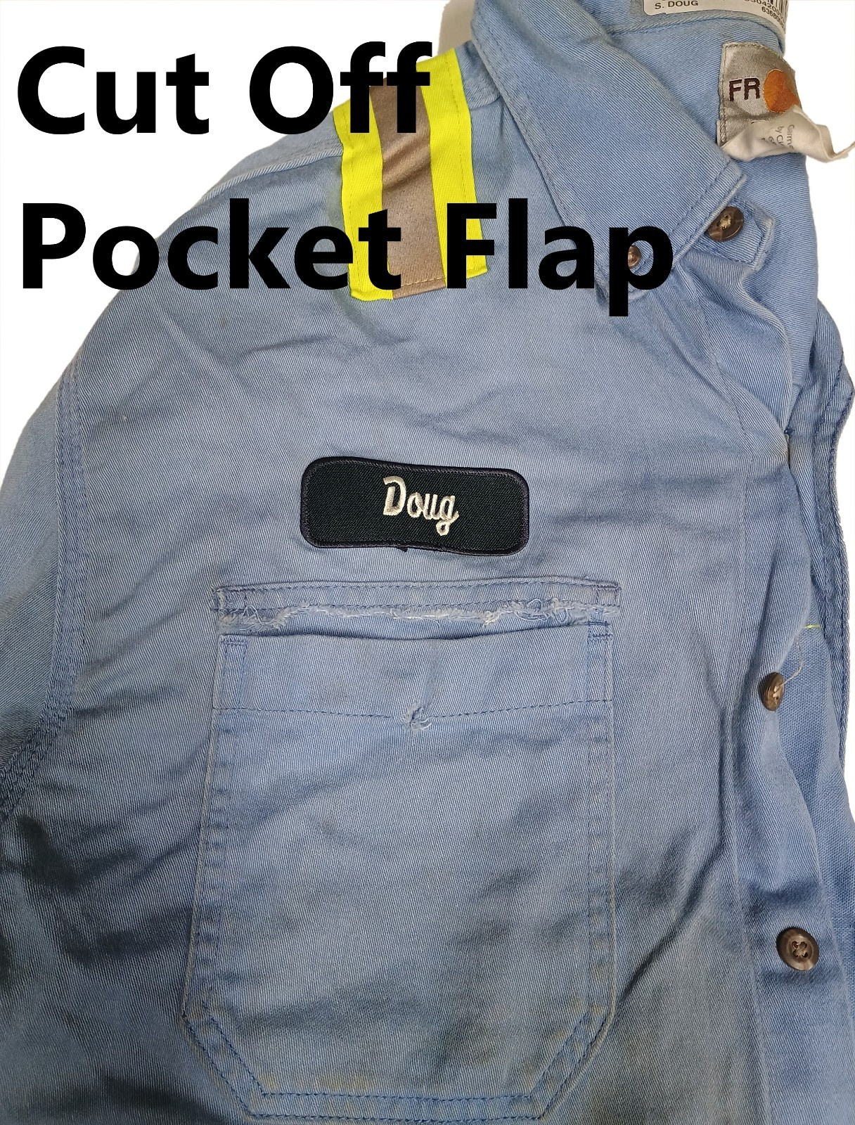 Bulwark Carhartt Used FR Hi Vis Reflective Work Shirts