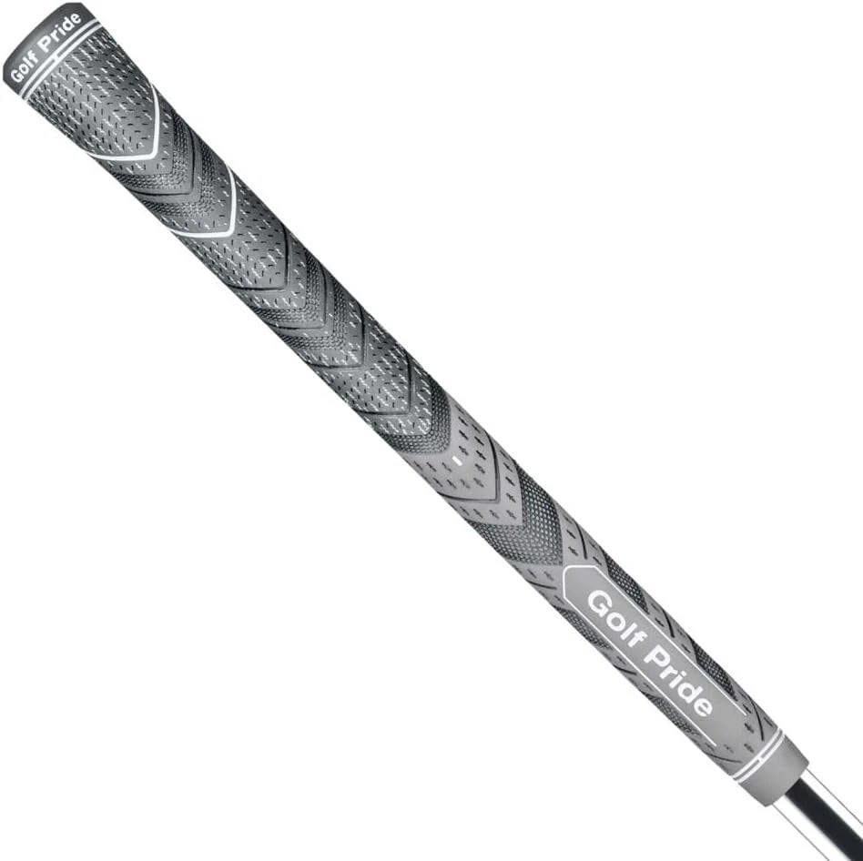 Set of 13 Golf Pride MCC Plus4 Midsize Golf Grips Gray 60 Round Core