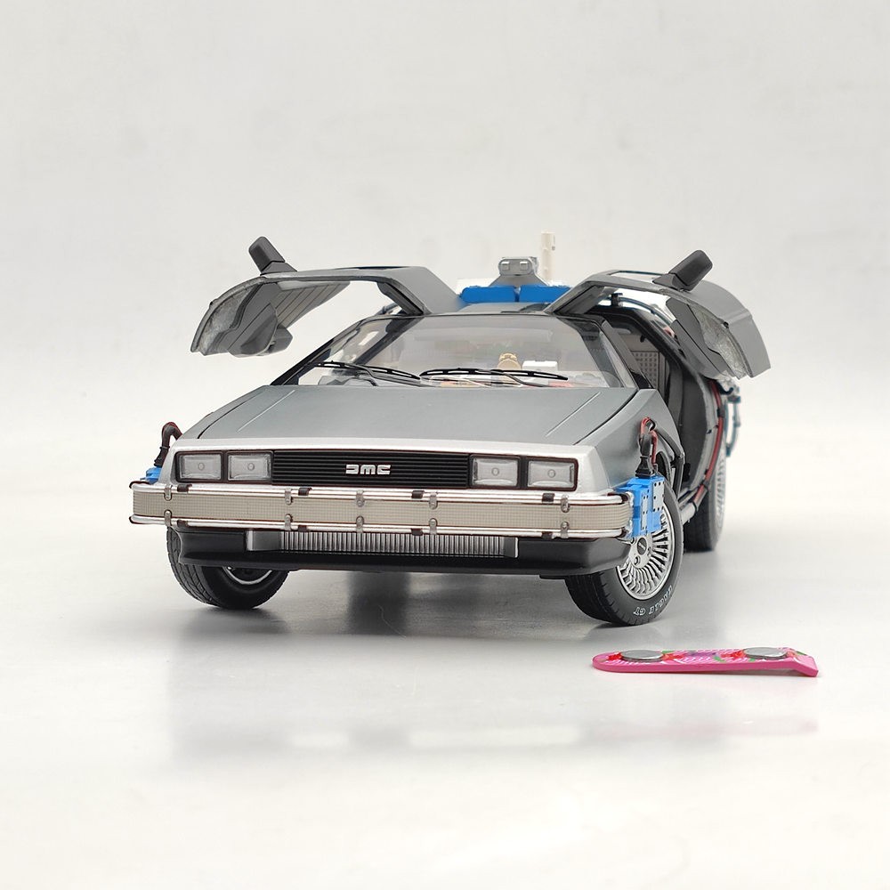 Hot Wheels 1/18 Elite Back To The Future Time Machine Ultimate Edition BCJ97 New