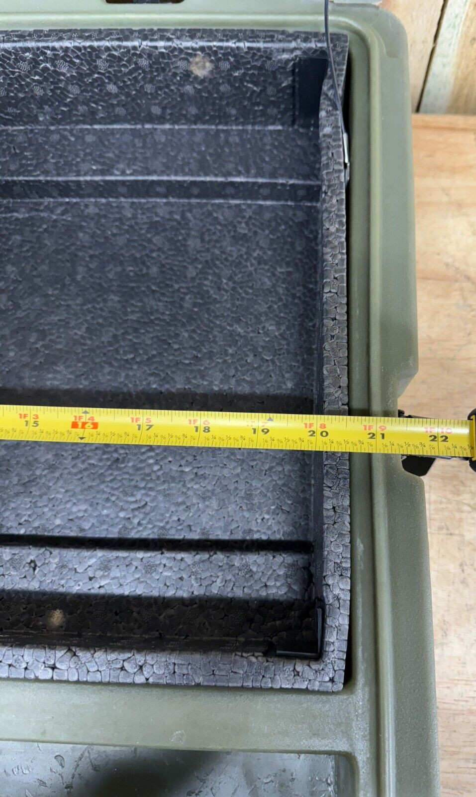 PSI Case 23X21.5X7" Green Military Waterproof Storage Container Hardigg