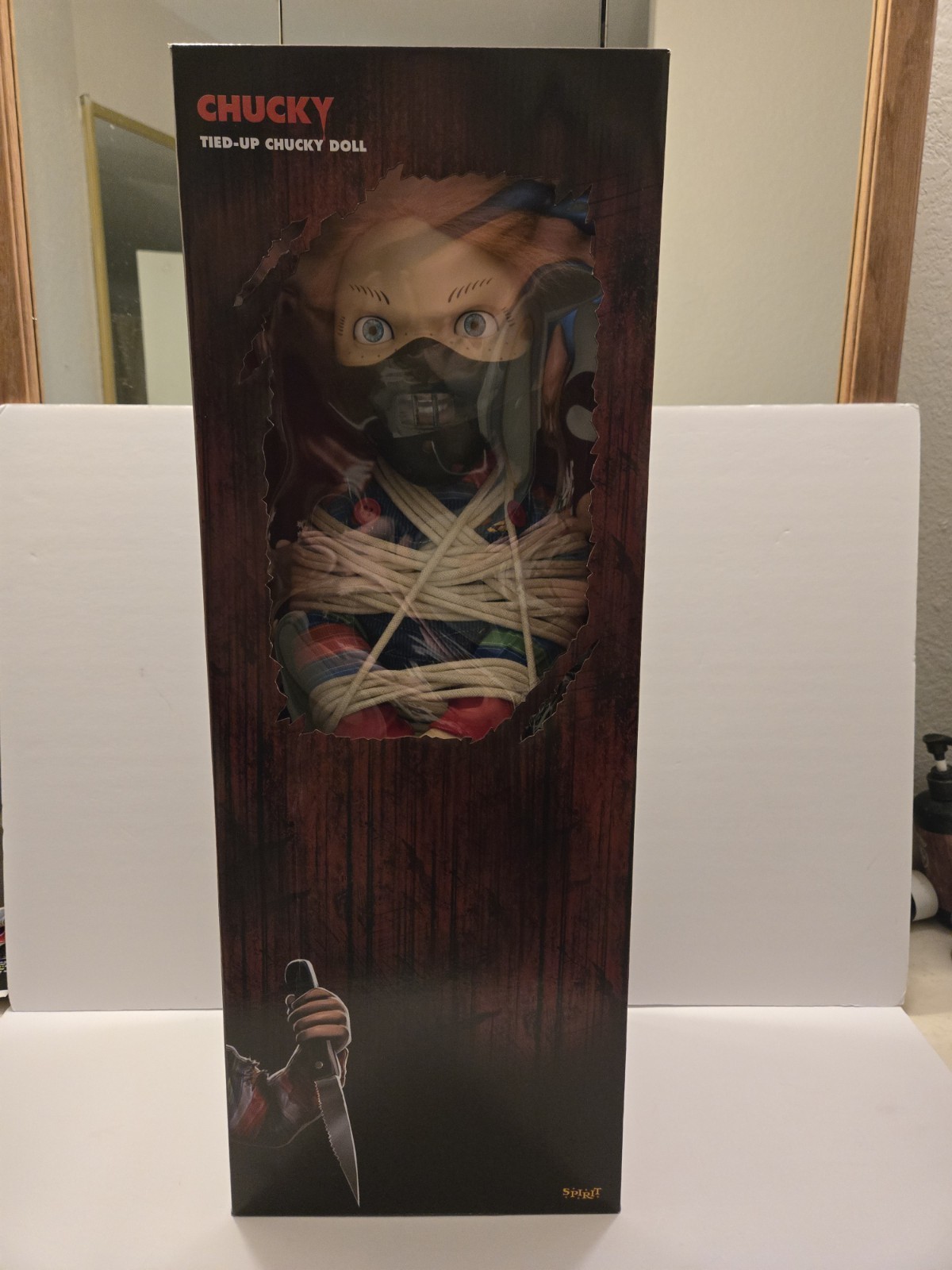 Tied Up Chucky Doll 24" Life size EXTREMELY RARE Spirit Exclusive MIB OG Owner🔥