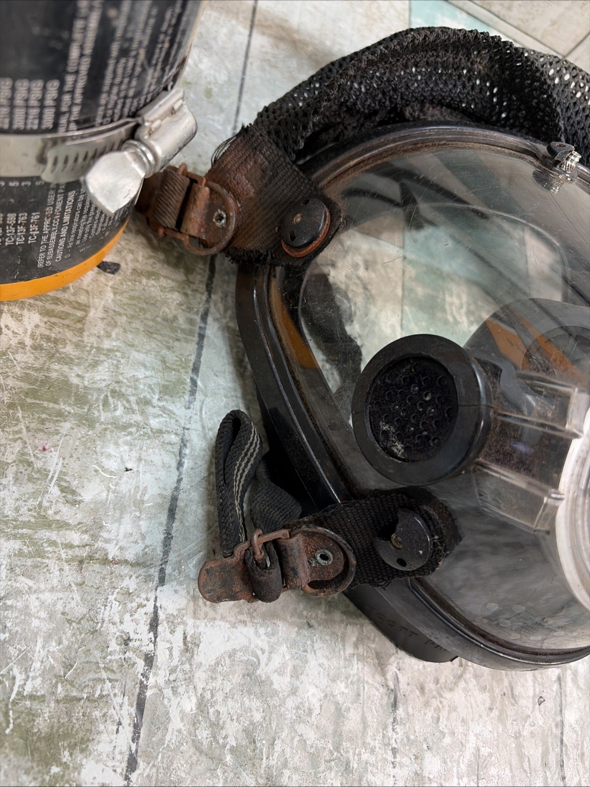 Scott SKA-PAK 5min Emergency Escape Bottle SABA Mobile Air SCBA Work Pack