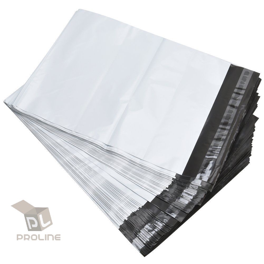 1000 19x24 2.5 Mil Privacy Shield Bags Poly Mailers Envelopes Shipping Self Seal