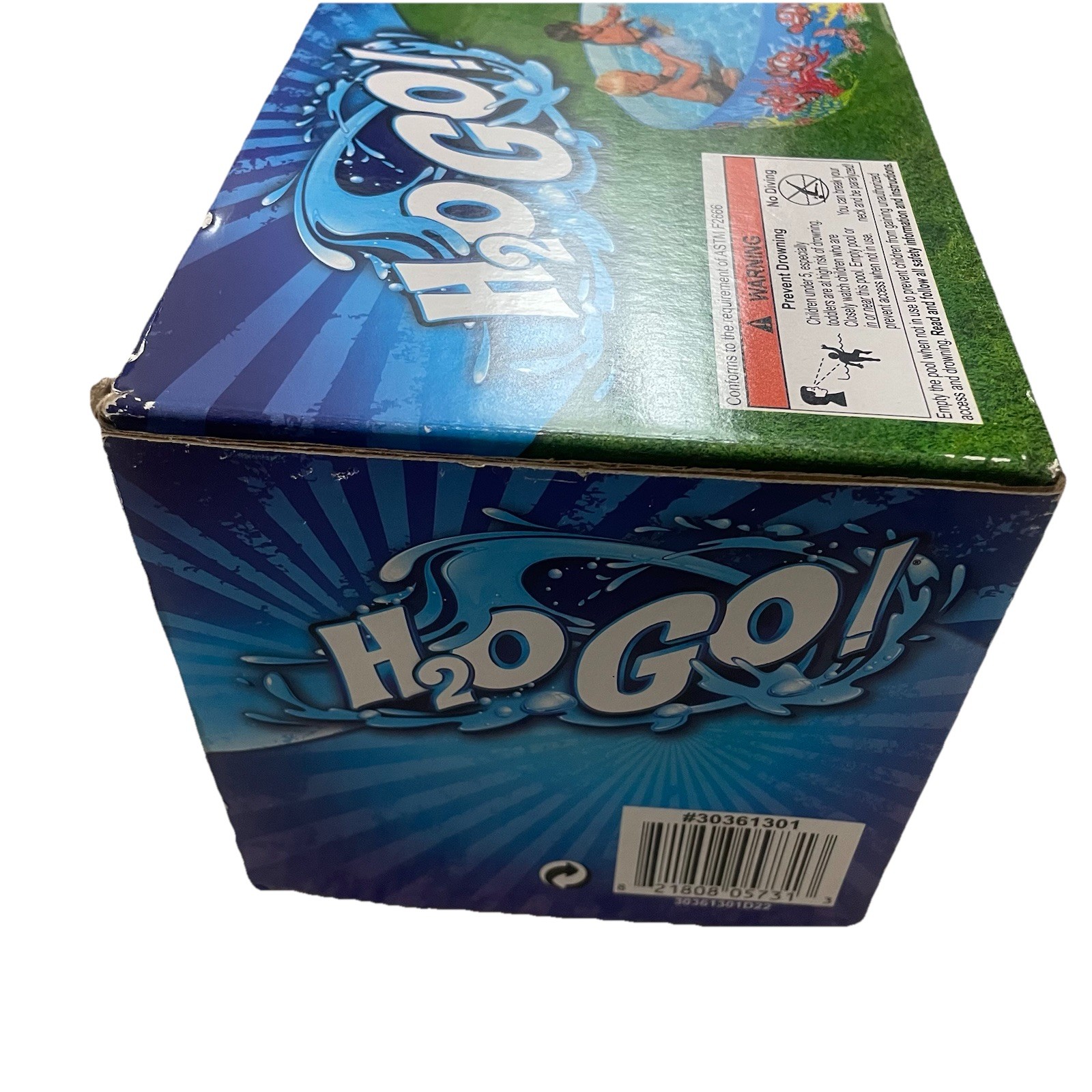 Bestway H2OGO! Kiddie Pool Fish Sea Life Fill 'N Fun 6’x6’x15” NEW