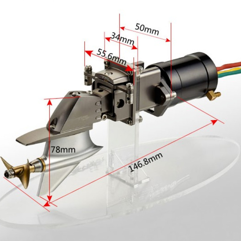 TFL Outboard motor For P1 RC Boat w/#43 paddle (B42515-1)