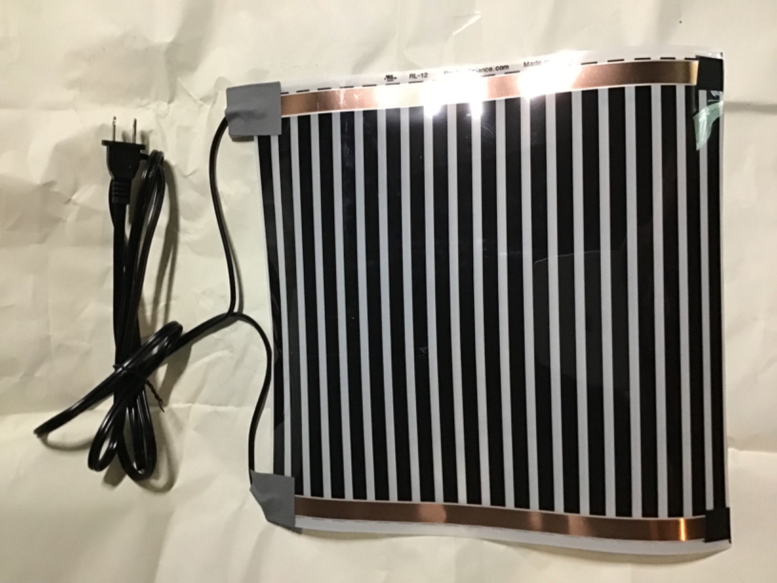 12”/23w THG Heat Tape BY THE FOOT Under cage or Back heat Reptile Racks Incubate