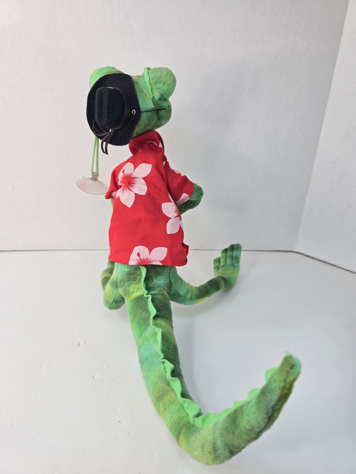 Rare RANGO Movie Johnny Depp Chameleon 18" Bendable Posable Plush Figure Hanger