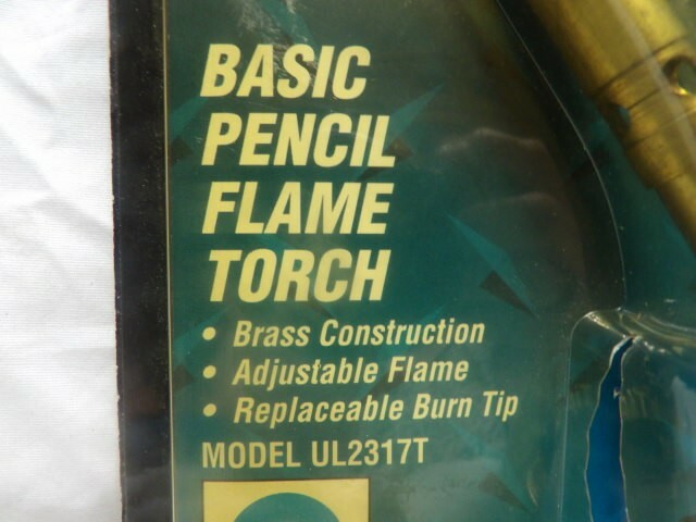Bernz-O-Matic Basic Pencil Flame Torch - Propane - UL2317T