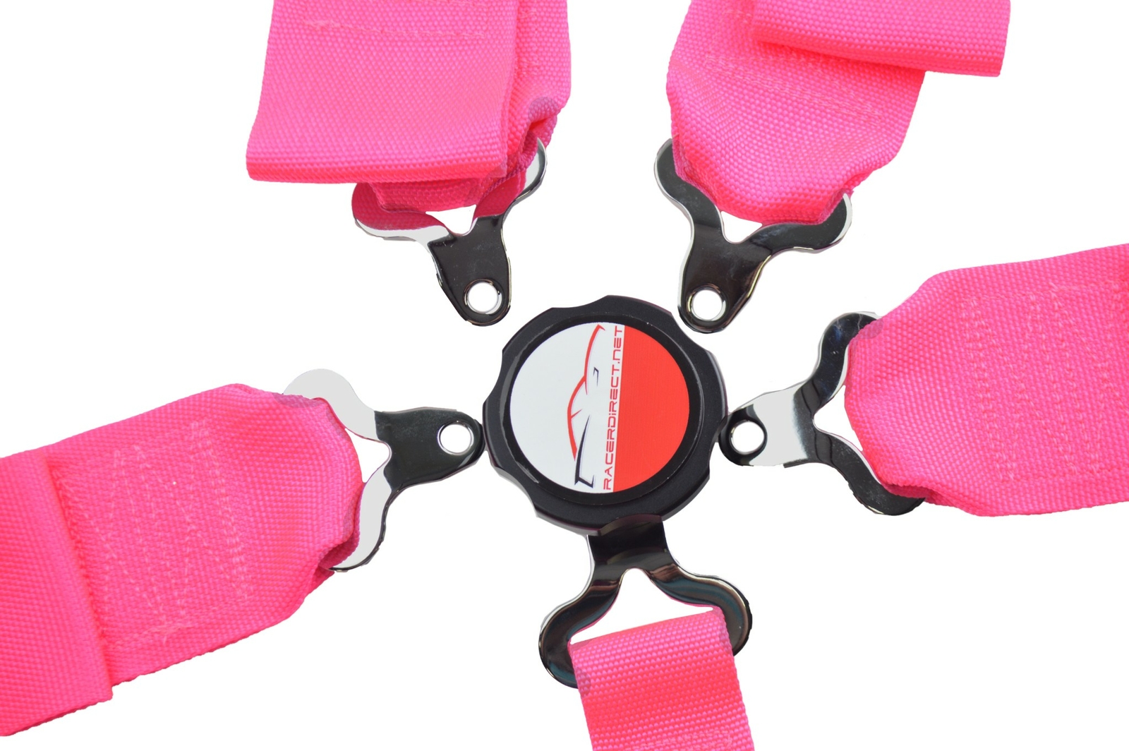 VW SFI 16.1 PULL UP LAP BELTS RACING HARNESS 5 POINT V MOUNT 3" CAM LOCK PINK