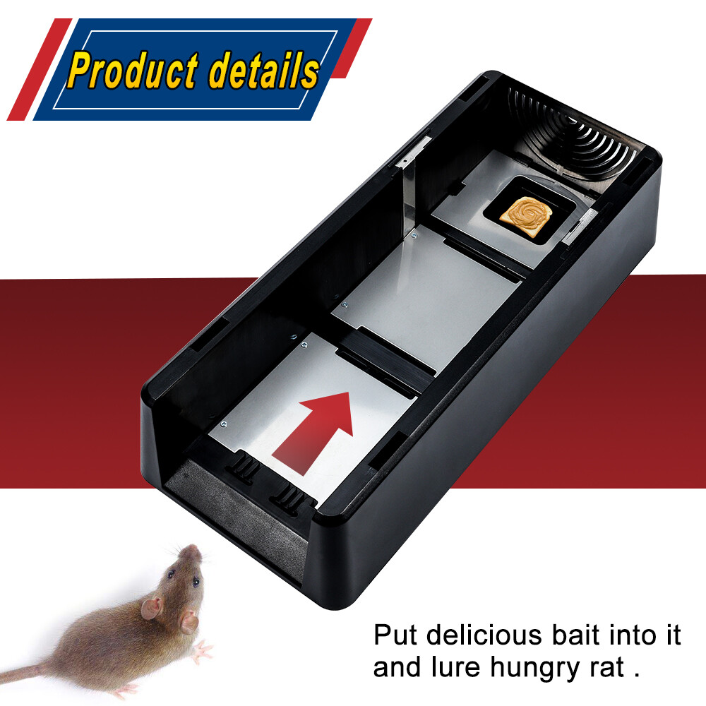 Electronic Mouse Trap Victor Control Rat Killer Pest Electric Rodent Zapper US