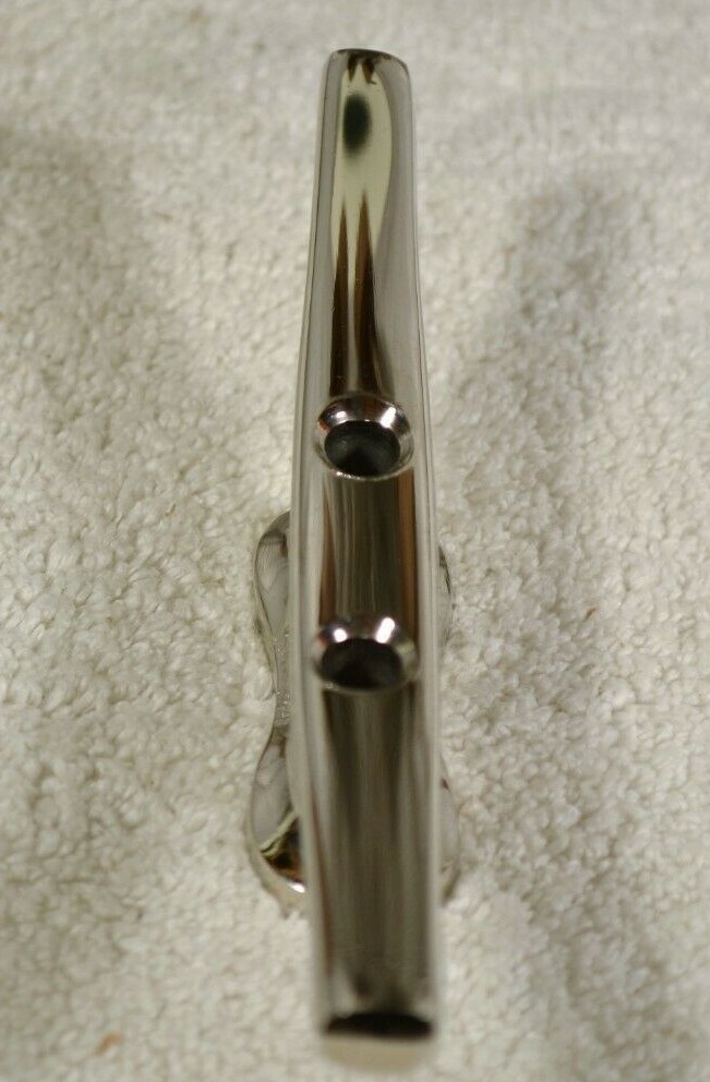 NICKEL PLATED CLEAT 6"