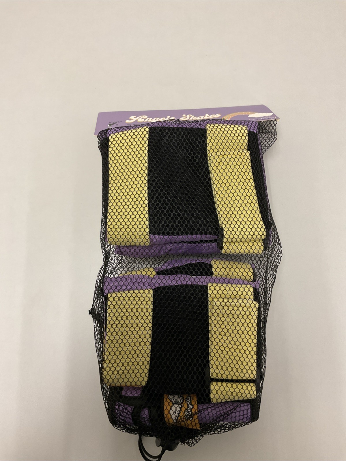 Angels Skates 3 Piece Safety Gear Pack W/Wrist, Elbow & Knee Guards Adult S