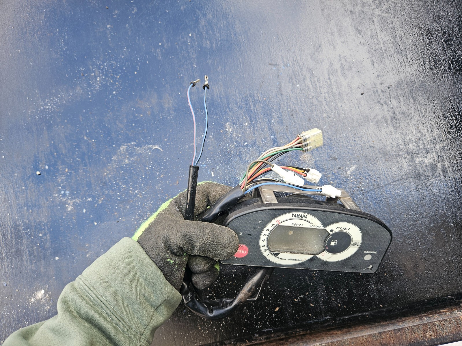 Yamaha jet ski GP1200R GP 1200 GAUGE GAGE LCD DISPLAY ONLY 35.6 HOURS