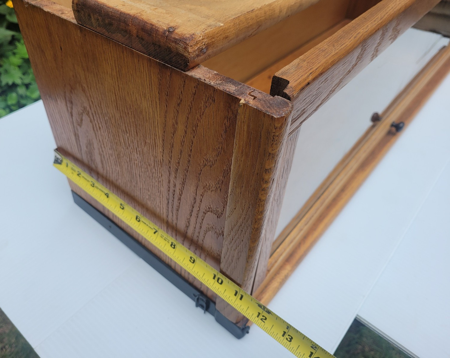 Antique Macey Oak Barrister Bookcase 10 1/2" Tall Section #1