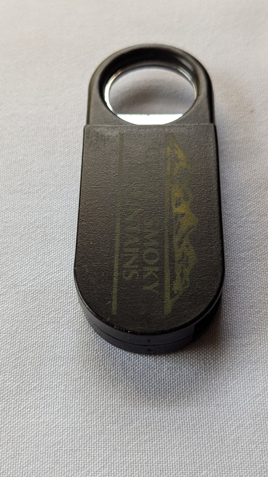 Great Smokey Mountains Advertisment Bar Multi Tool Corkscrew Opener Knife Cat