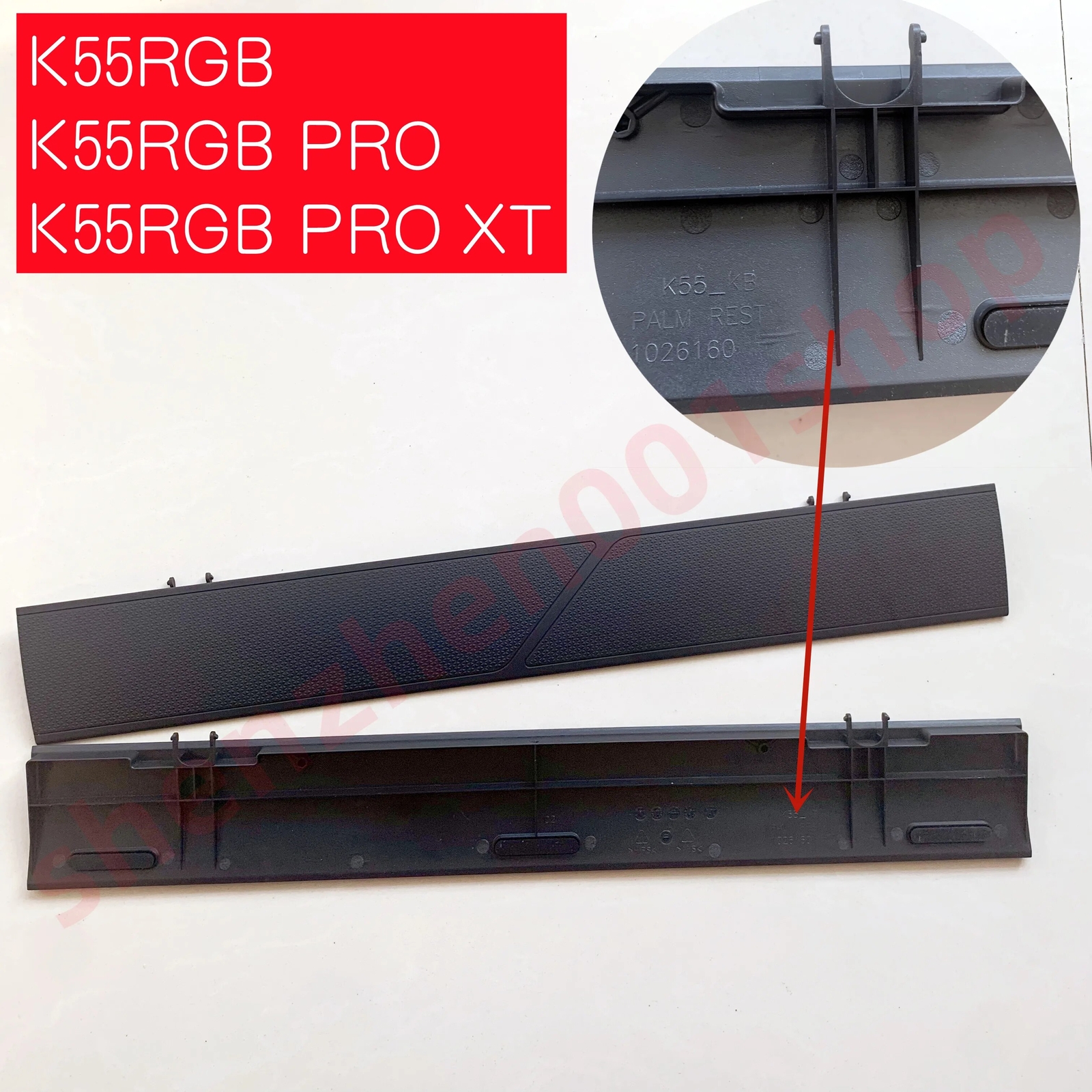 Original keyboard wrist rest for Corsair K70 K95 RGB Platinum K63 K65 K68 STRAFE