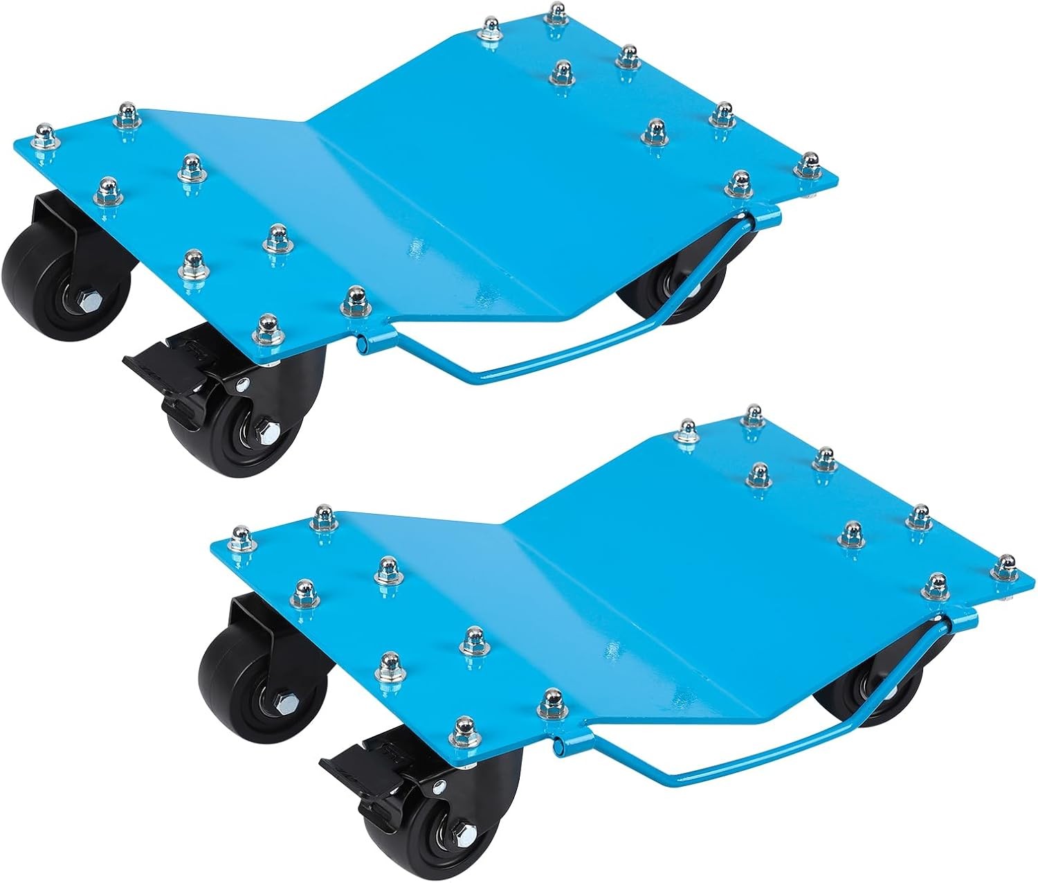 2/4 Pack Wheel Dolly Heavy-Duty Car Tire Stake Vehicle Moving Dolly 4000/8000lbs