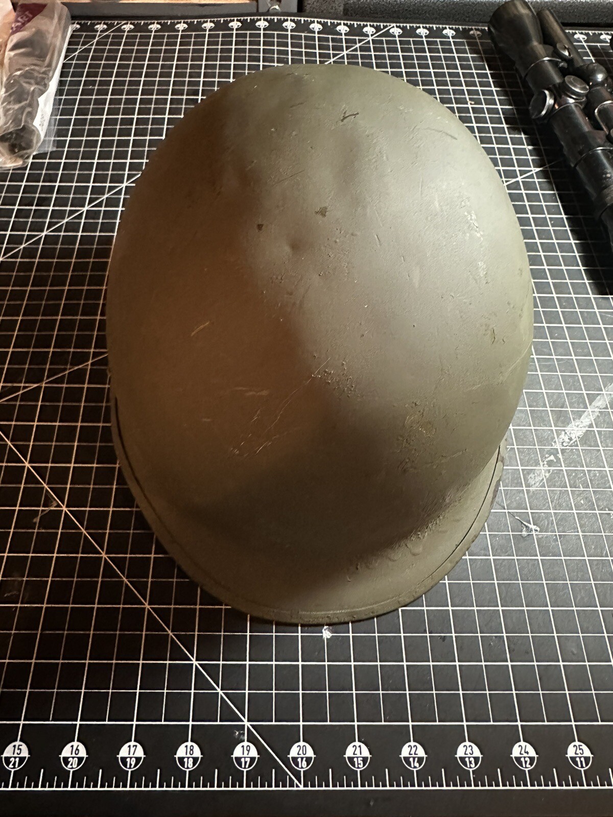 Serbia Helmet Outer Shell with light dings on surface