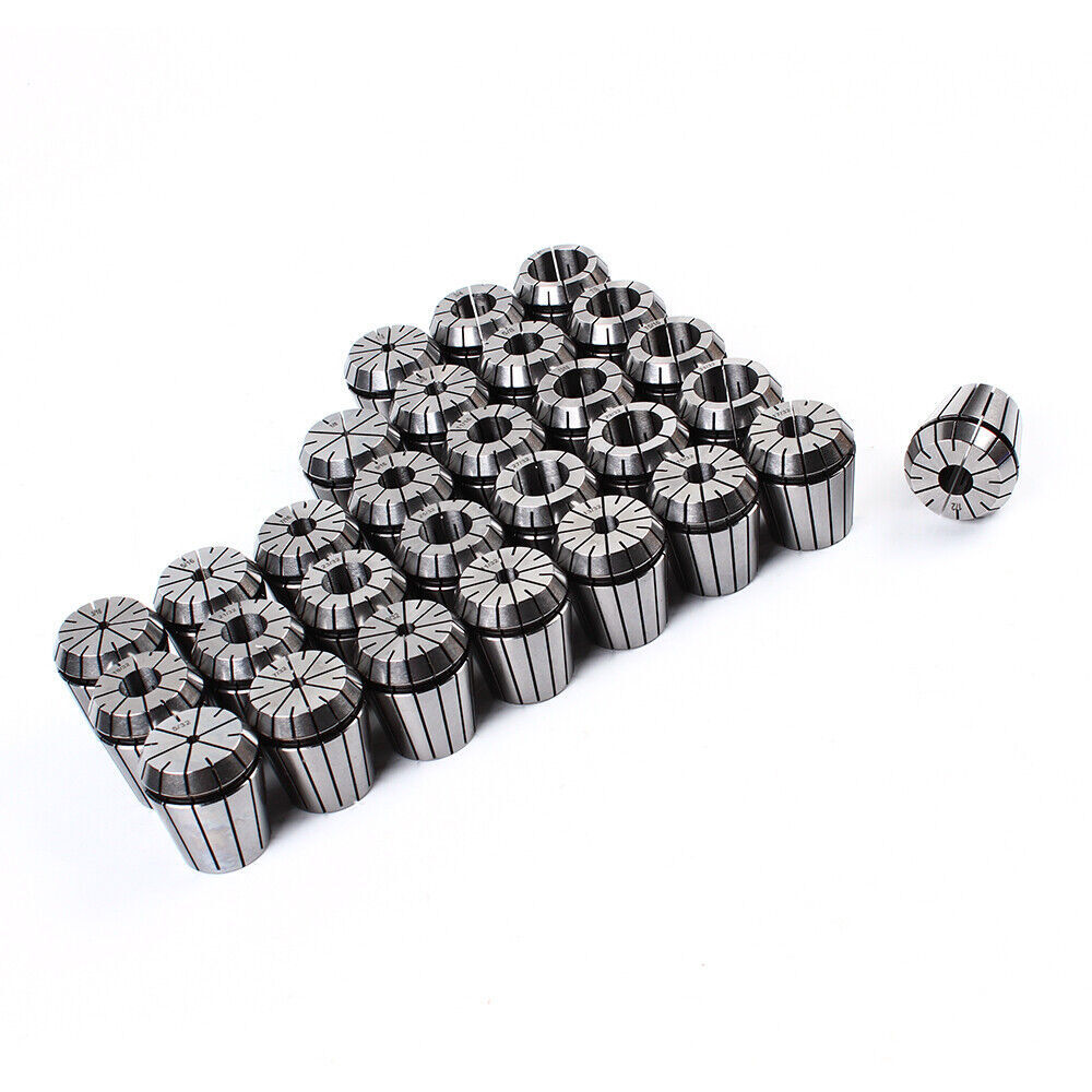 Precision ER40 Collet Set 29PCs Collet Chuck 1/8"-1" Tool for CNC Milling Lathe