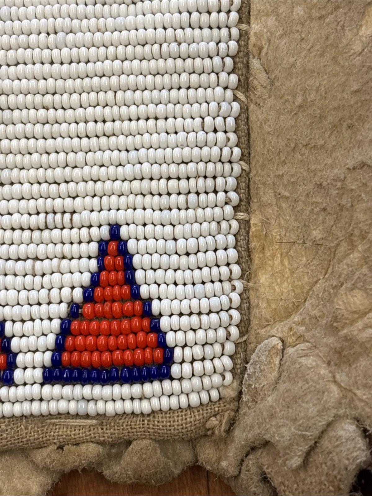 Antique Native American Beaded Plains Leggings 1910s Beaded Leggings