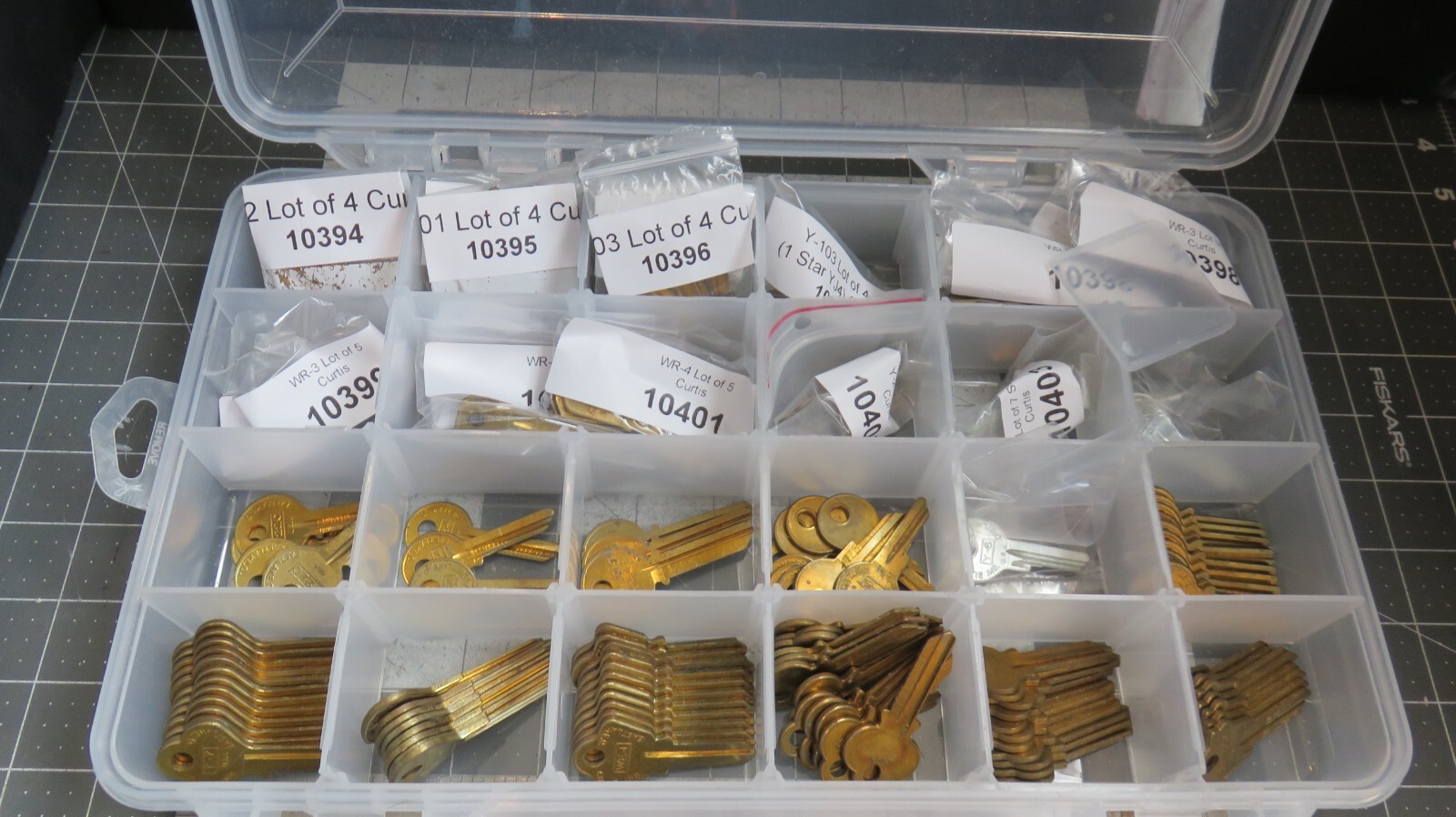 Curtis Key Blanks T-3, T-7, V-30, WE-1,WK-1, WK-2, SQ-1