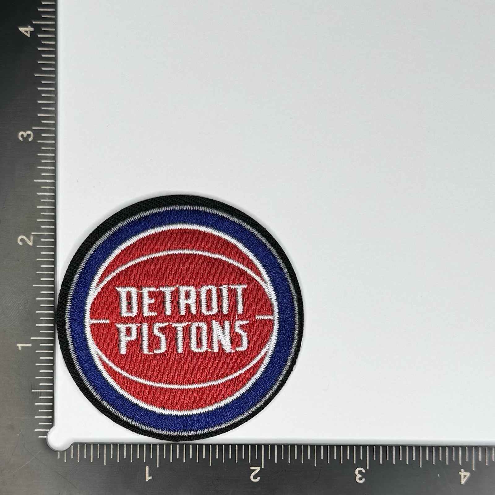 Detroit Pistons Iron On Patch Embroidered