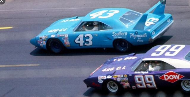 #43 Richard Petty Southern Chrysler Plymouth 1/64th Scale Nascar Decals