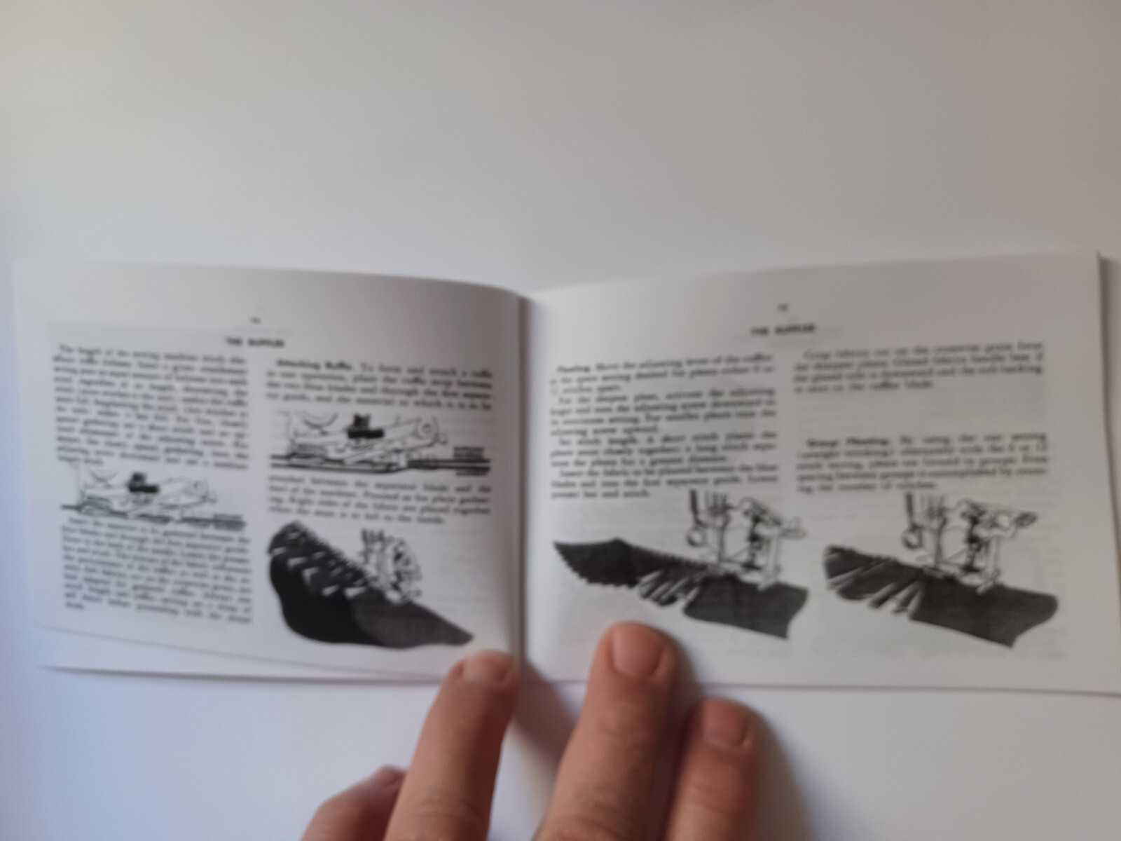 Singer 401 Slant-0-Matic Sewing Machine Manual (401A) 4.25" x 6" Reproduction